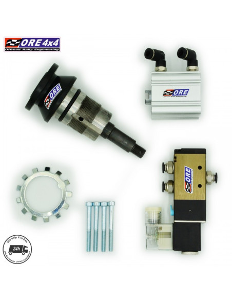 Zestaw naprawczy blokady mostu Nissan Patrol Y60 Y61 z elektrozaworem