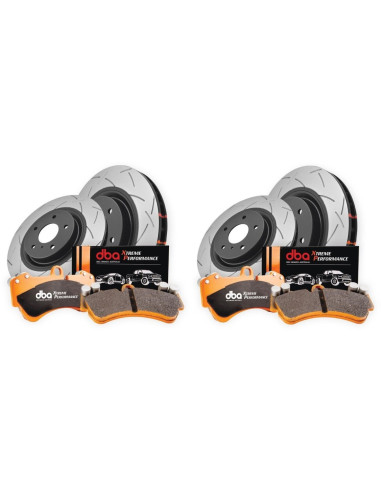Tył + przód Tarcze + klocki hamulcowe Y61 2.8 3.0 4.2 Seria T3 4000 - Motorsport