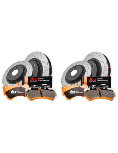 Tył + przód Tarcze + klocki hamulcowe Y61 2.8 3.0 4.2 Seria T3 4000 - Motorsport