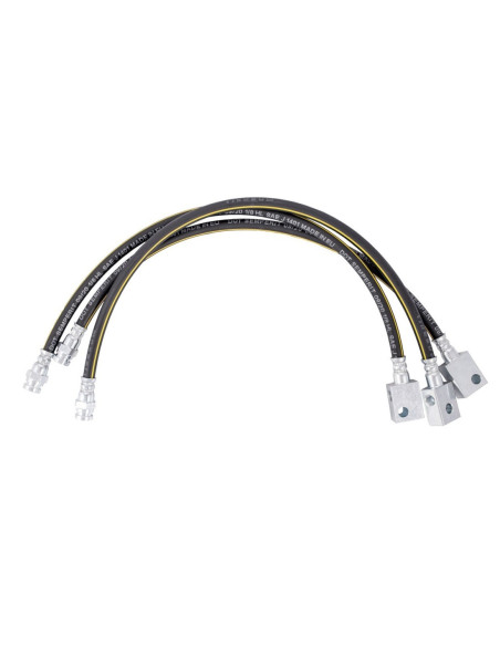 Przewody hamulcowe gumowe +4" z ABS